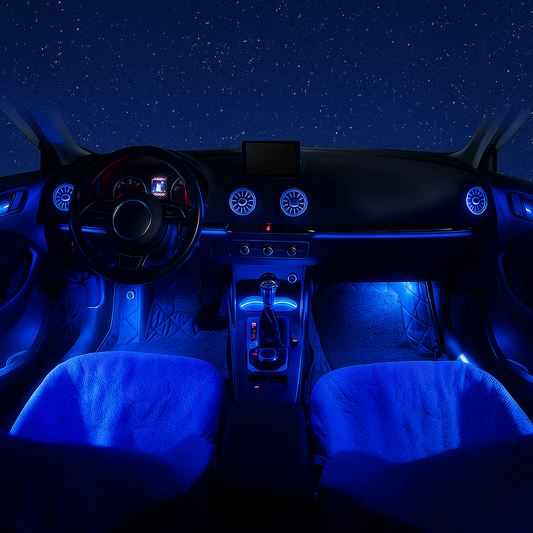 LED Ambientebeleuchtung Audi A3 8V 2013–2020 25 RGB Innenraum Lichter Set mit App-Steuerung