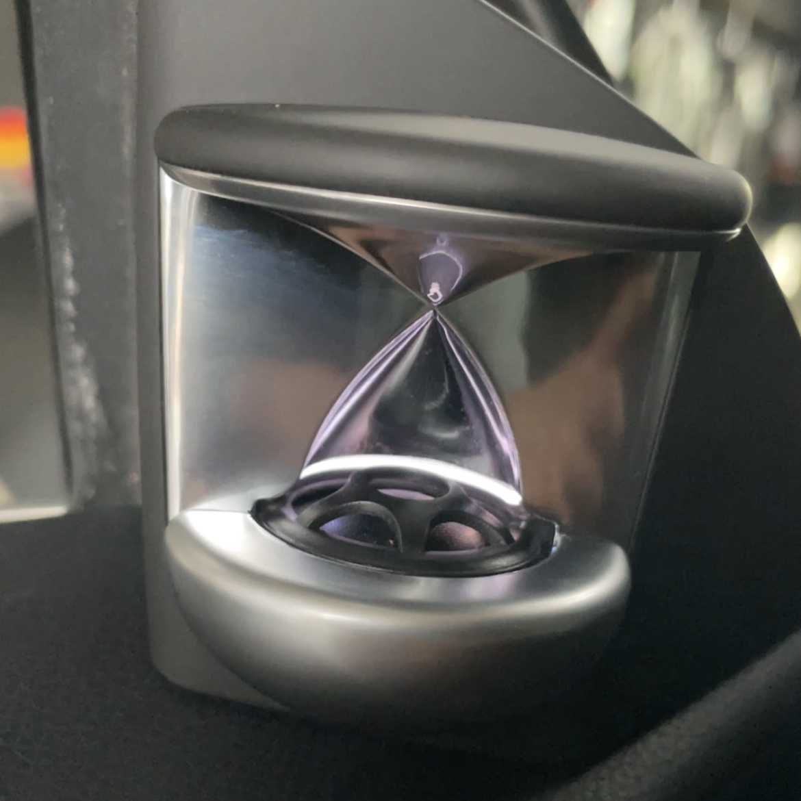 3D Hochtöner passend für Mercedes-Benz CLS W218 C218 beleuchtete elektrische Tweeter Lautsprecher mit Ambientebeleuchtung Nachrüstung Set