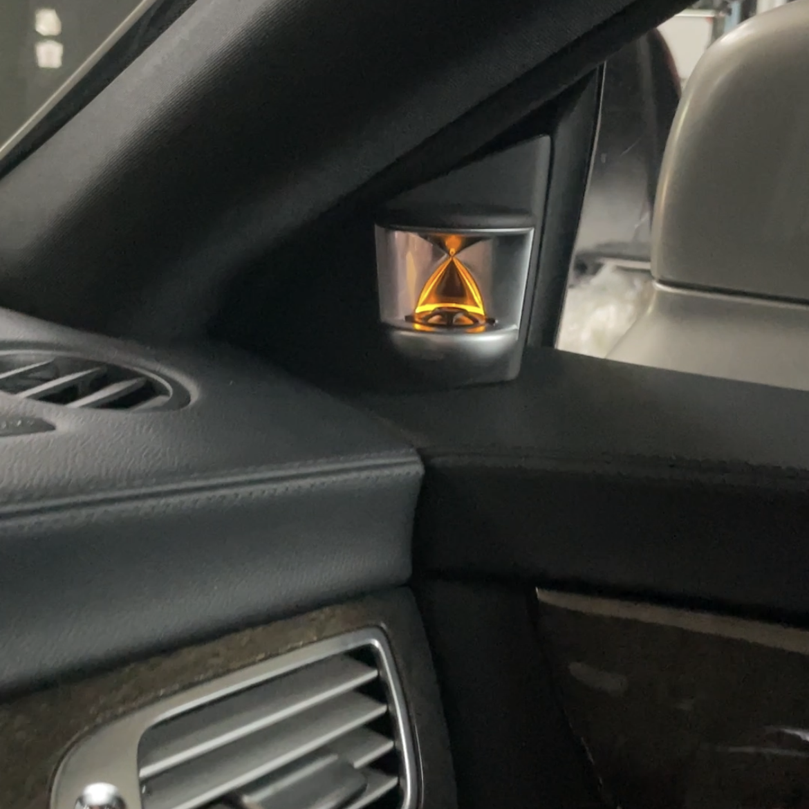 3D Hochtöner passend für Mercedes-Benz CLS W218 C218 beleuchtete elektrische Tweeter Lautsprecher mit Ambientebeleuchtung Nachrüstung Set