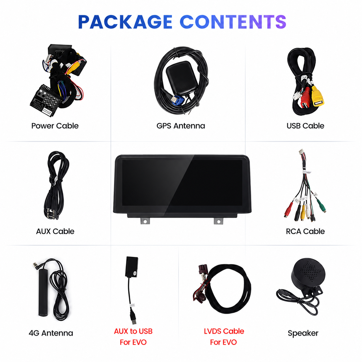 Android Radio Monitor BMW 3er 4er F30 F31 F32 F33 F36 10.25 Zoll EVO NBT CIC CCC 4GB 64GB CarPlay Android Auto Navigation