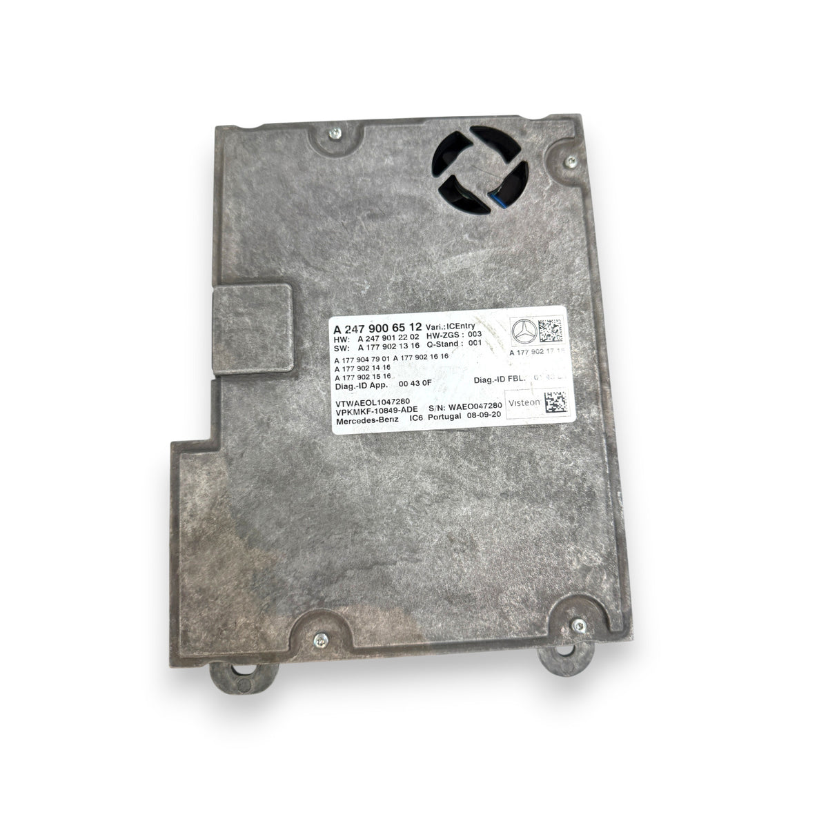 Mercedes A2479006512 ICEntry Tacho Steuergerät Original – A 247 900 65 12 Kombiinstrument Modul für W177 W247 C118 X118