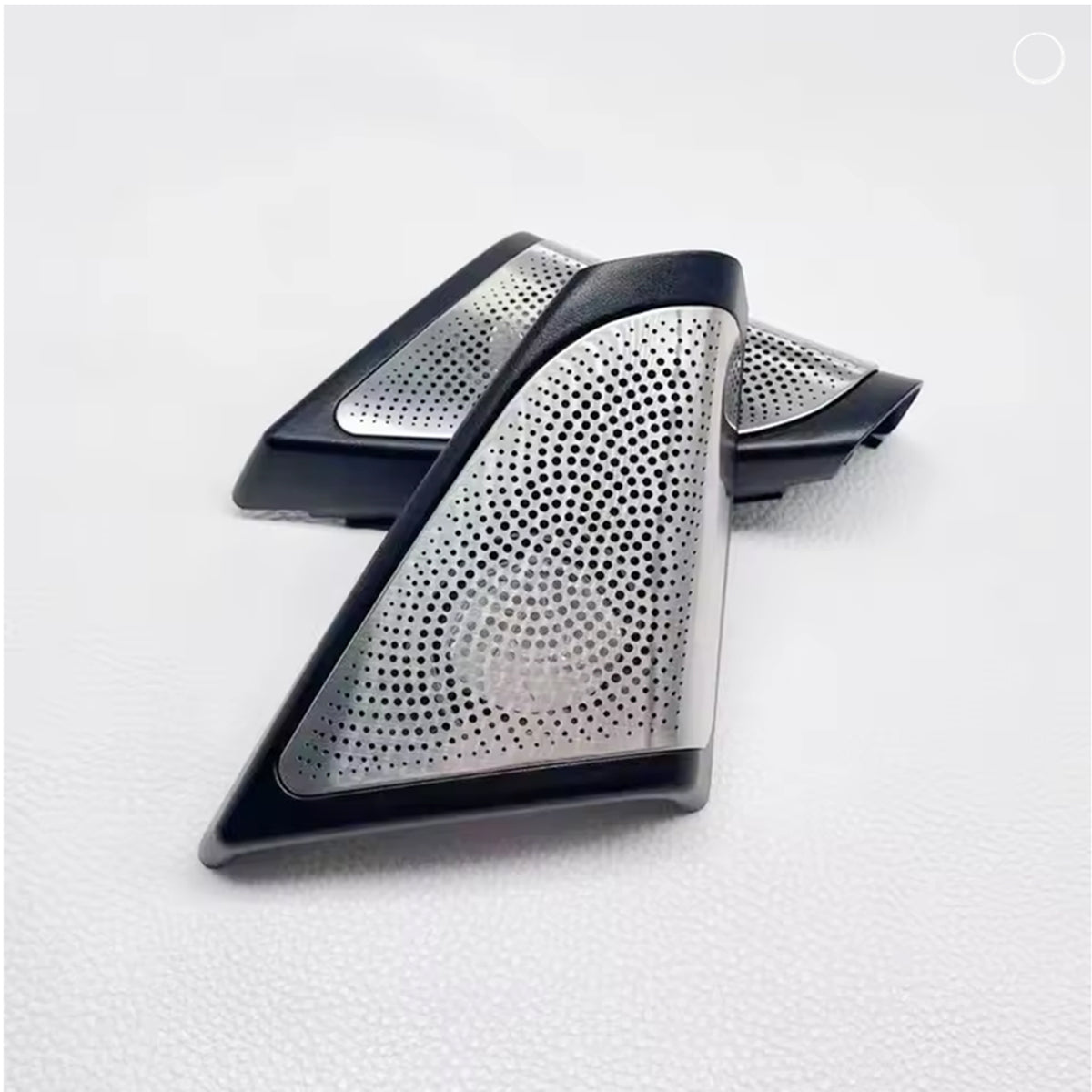 Hochtöner Abdeckung Set LED Ambientebeleuchtung Spiegeldreieck Lautsprecherabdeckung vorne für BMW 5er F10 F11