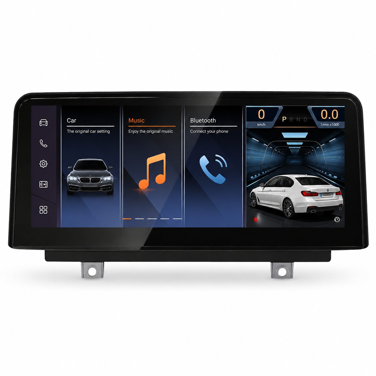 Android Radio Monitor BMW 3er 4er F30 F31 F32 F33 F36 10.25 Zoll EVO NBT CIC CCC 4GB 64GB CarPlay Android Auto Navigation